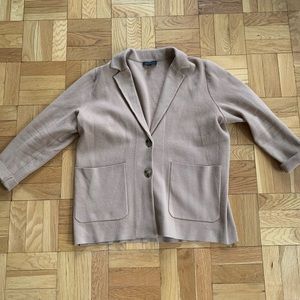 Ann Taylor Sweater Blazer